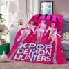 Singer K-Kpop D-Demon H-Hunters Blanket Warm And Soft Suitable For Bedroom Living Room Sofa Bed Office Travel Camping