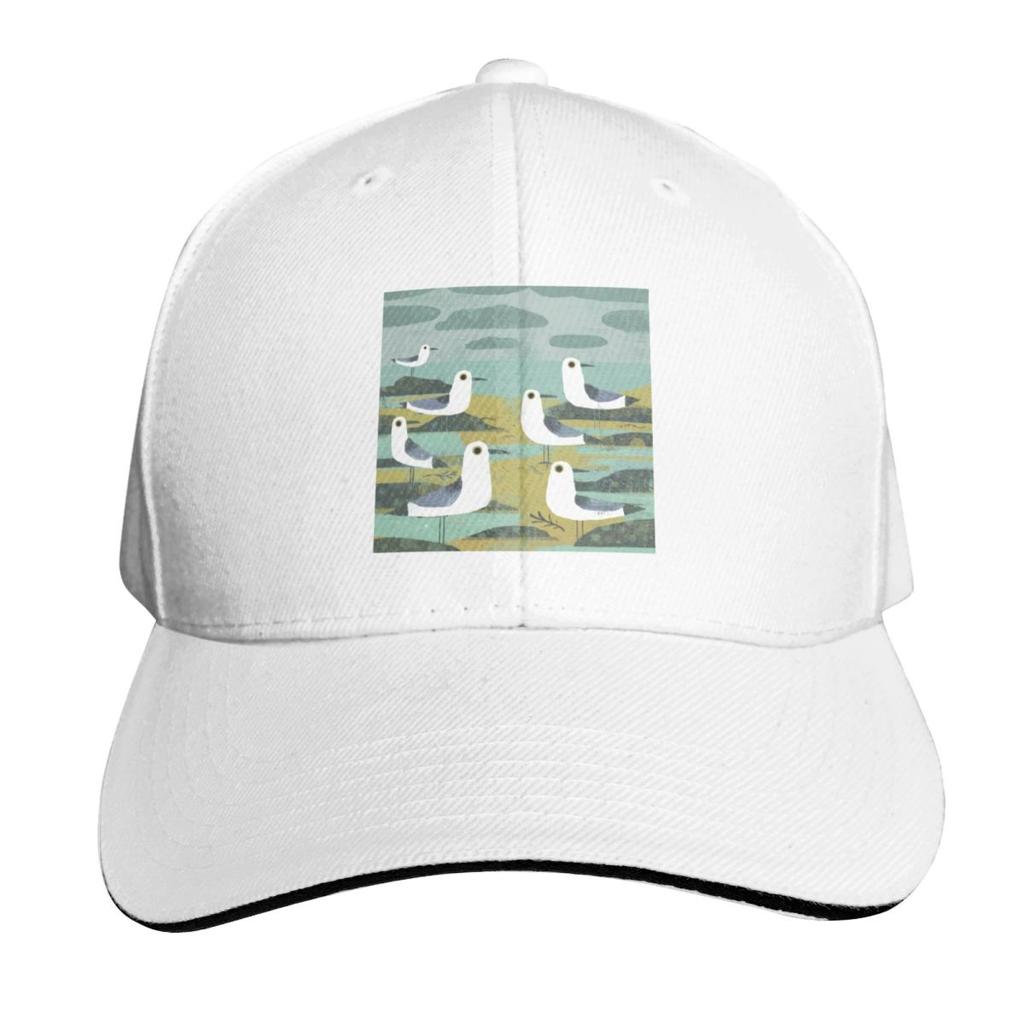 Gulls Baseball Cap fun hats Mountaineering Snapback Cap Sun Cap For Women Unisexs