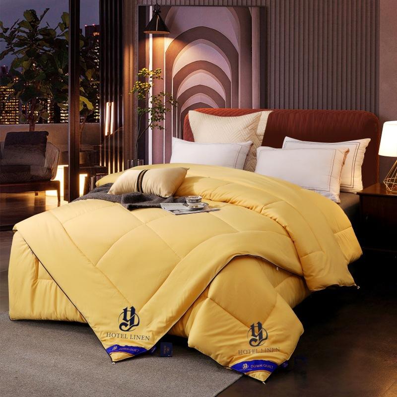 Multi-Size Hotel-Grade All-Season Comforter Set, 4/6 Kg Double-Ply Hollow Fiber Comforter, -30°C To 25°C Temperature Regulation