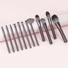 12 Makeup Brushes Set Cangzhou Soft Hair Loose Powder Brush Eyeshadow Brush Foundation Brush Excess Paint Beauty Tools