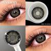 FUNSACHY 1 Pair Natural Colored Contact Lenses for Eyes Brown Pupils Lens Contact Lenses Cosmetic Green Contacts New Color Lens