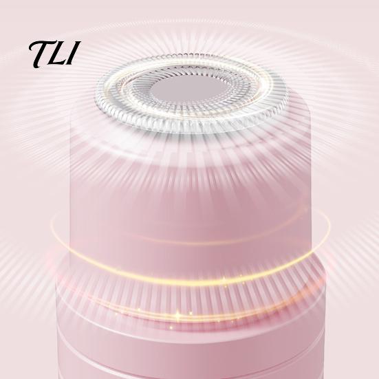 USB C Rechargeable Shaver 2-In-1 Electric for Women, IPX7 Waterproof Dual-Head Hair Trimmer, Body Face Underarms Legs Bikini Removal Epilator Portable