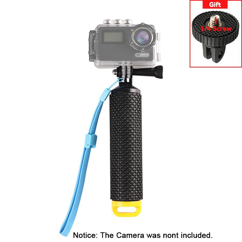 Action Camera Handler Floating Hand Grip Holder Mount for GoPro 13 12 11 10 9 Insta360 X4 Underwater Camcorder Diving Snorkeling