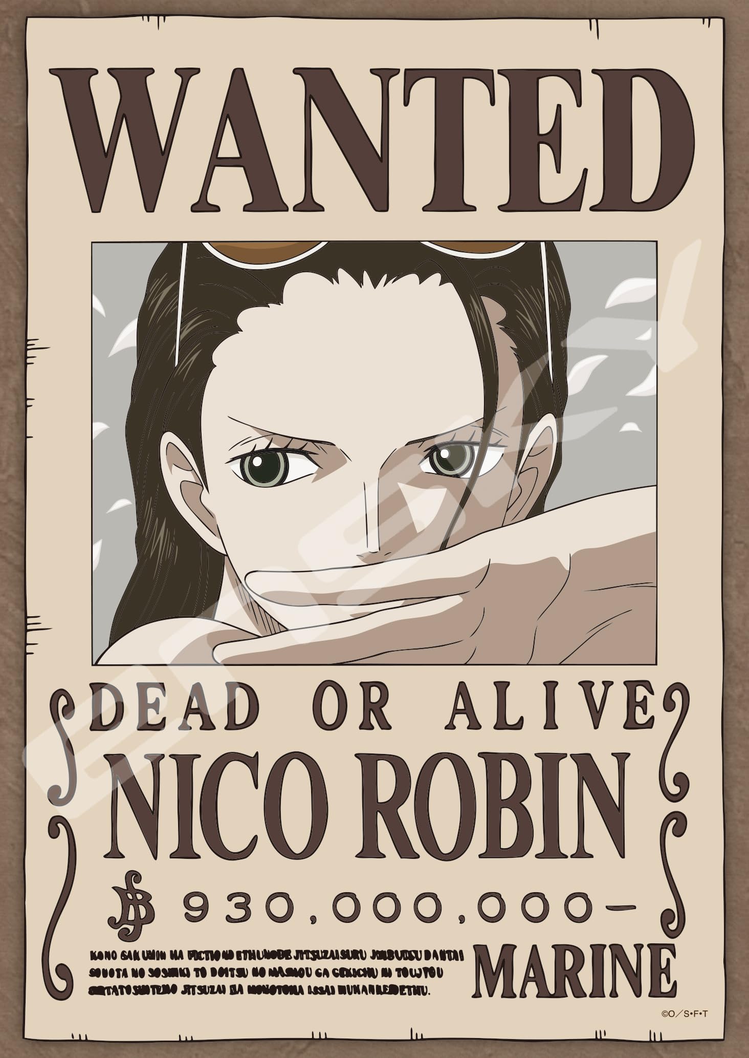 Пазл 208 деталей One Piece Археолог Дьявольское Дитя Нико Робин 208-140