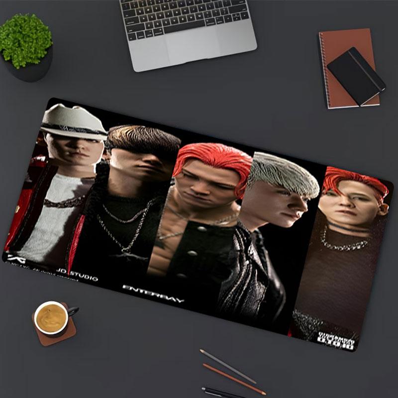 BIGBANG Print Mouse Pad, for Keyboard Pad Laptop PC Mat for Office Home Use, Desk Decor, Perfect Birthday Gift for Gamers