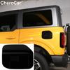 Glossy Black Door Fuel Tank Gas Cap Decor Cover Trim For Ford Bronco -2025