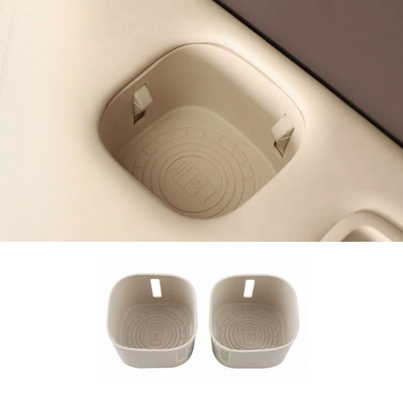 For DENZA N9 2025 Car Third Row Water Cup Coaster Silicone Mute Cup Mat Car Accessories