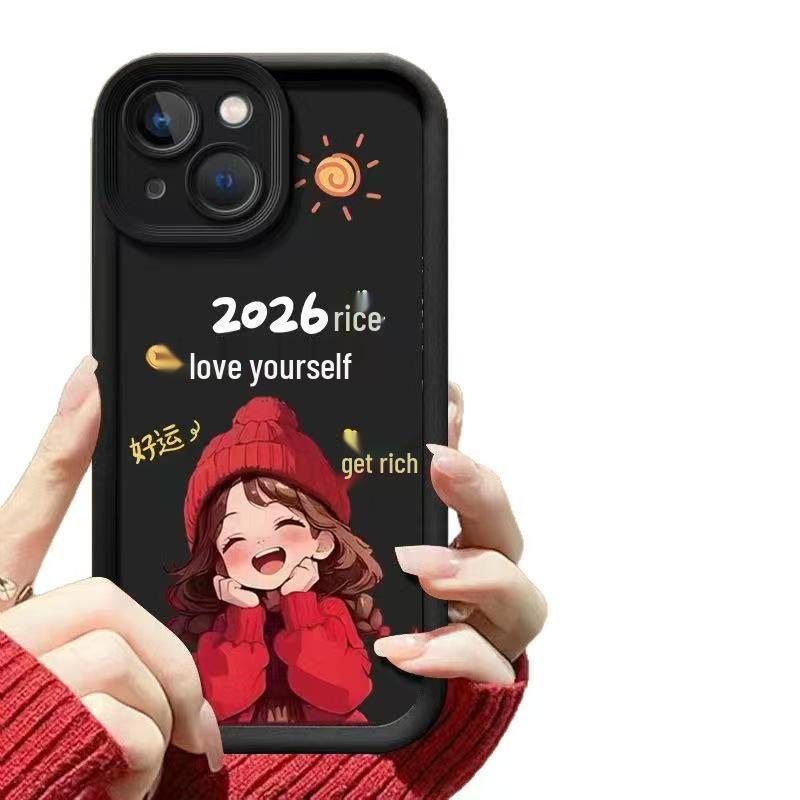 Love Yourself Phone Case for iPhone 13/14/15 Pro, 16 Pro Max, and Apple 17