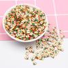 Hot Selling Miniature Polymer Clay Figurine Multi-Fruit Slices Sprinkles for Kids Craft and Slime