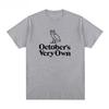 2025 Summer New OVO T-shirt Drake Tee Printed Graphic Fashion Casual High Quality Breathable Cotton Round Oversize T-shirt
