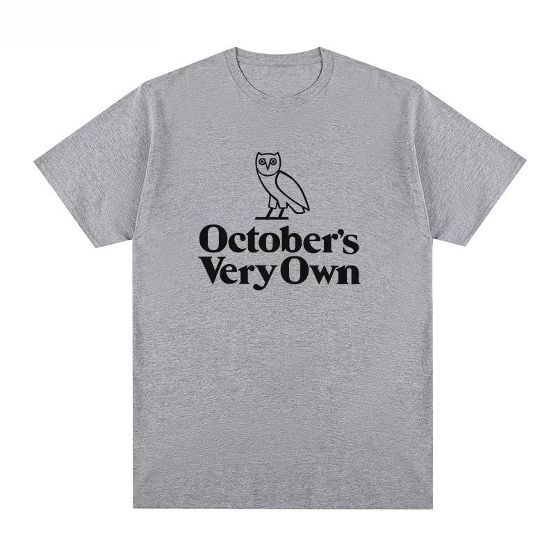 2025 Summer New OVO T-shirt Drake Tee Printed Graphic Fashion Casual High Quality Breathable Cotton Round Oversize T-shirt