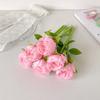 1pcs Smooth Writing Peony Ballpoint Pen Bouquet Simulation Stationery Pen Funny Flower Pen  Gift