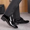 Men Wedding Shoes Microfiber Leather Formal Business Pointed Toe For Man Dress Shoes Men'S Oxford Flats Plus Size 38-47