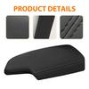 BLACK Leather Center Armrest Console Lid Box Cover For BMW 3 Series 2013-