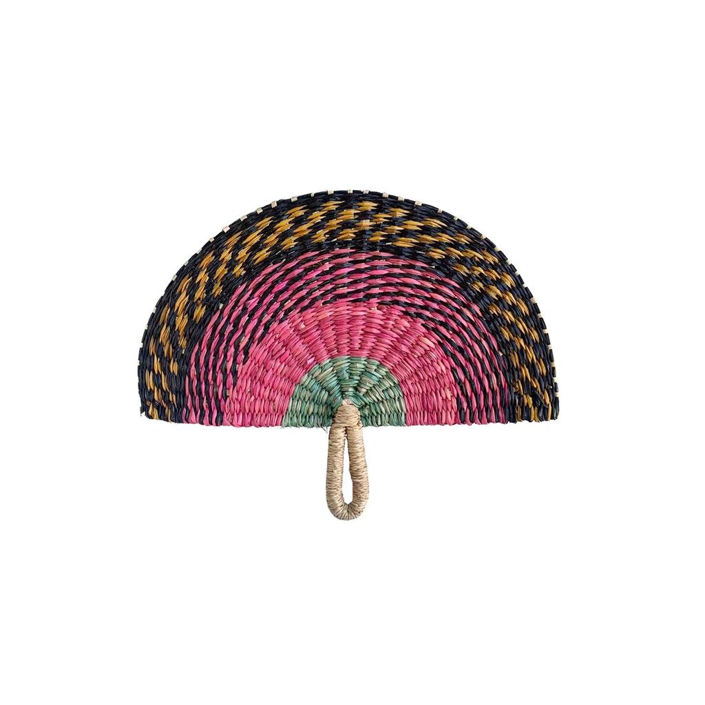 Handheld Chinese Folding Fan, Large-Sized Retro Ethnic Fan
