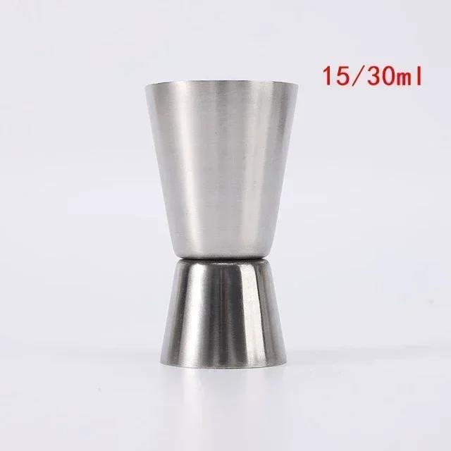 

Stainless Steel Double Side Measuring Cup Cocktail Shaker Wine Drink Maker Kitchen Gadget Bar Accessories Mojito Bar Tools