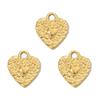 3pcs Sturdy Stainless Steel Heart Charm Necklace Set Decoration for Craft Enthusiasts and Fashion Designers Wear