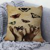 Butterfly 45*45cm Cushion Cover Pillow Cover Decor Pillowcase Home Pillowcase For Couch Pillow