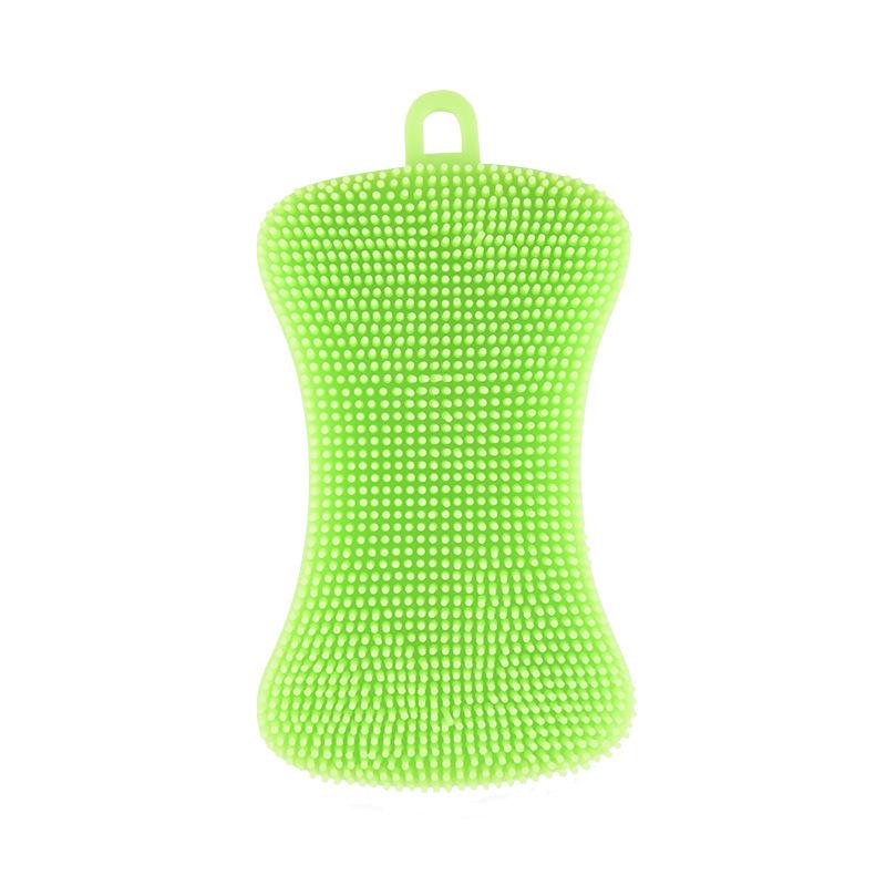 Colorful Heat-Resistant Soap-Style Dishwashing Brush & Multi-Functional Scouring Pad for Pots, Pans, Dishes, and Bowls