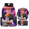 One Piece Luffy One Piece Schultasche Sauron Rucksack Schüler Nautischer König Rucksack Umhängetasche Federmäppchen Set