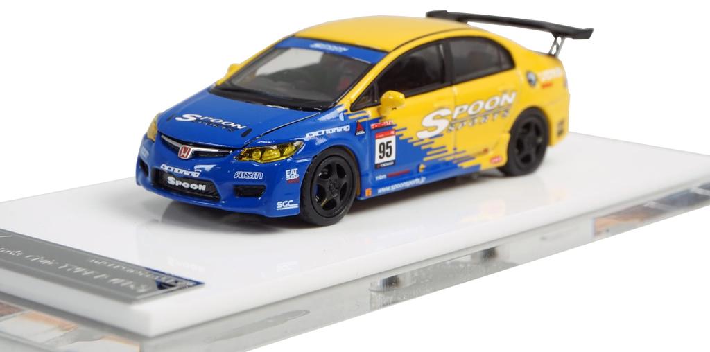 Freestyle MOTORHELIX Honda Civic TYPE R Spoon Customized Finished Model (FREESTYLE) 1/64 (FD2) M65433DZ-SAE