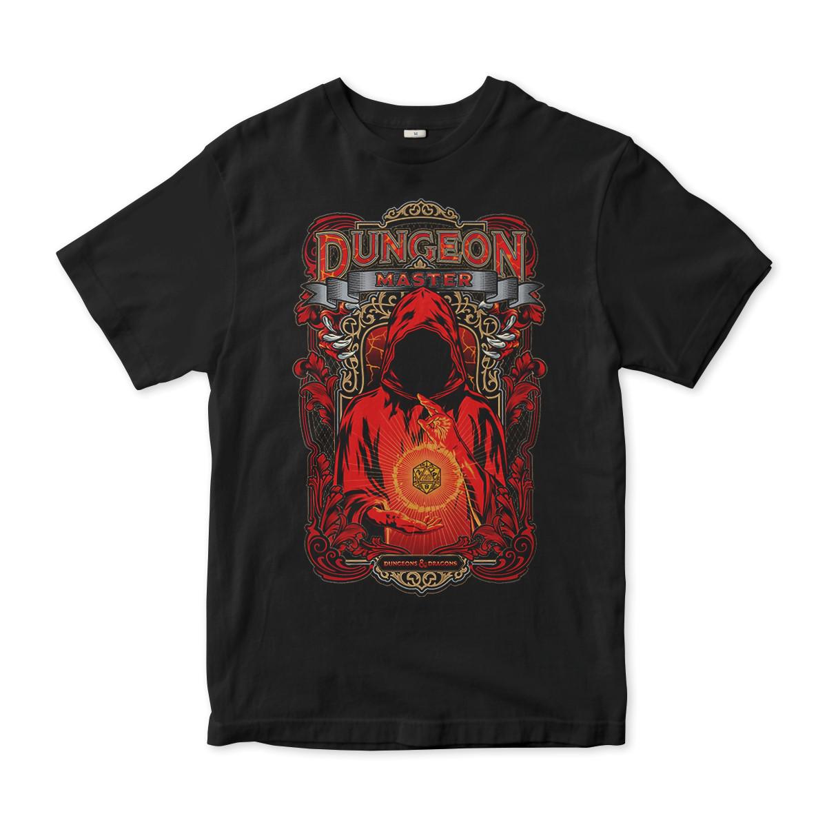 Dungeon Master Printed Tshirt Womens Game Personalized Style Top SpringSummer Pure Cotton Short Sleeve Unisex Tshirt S