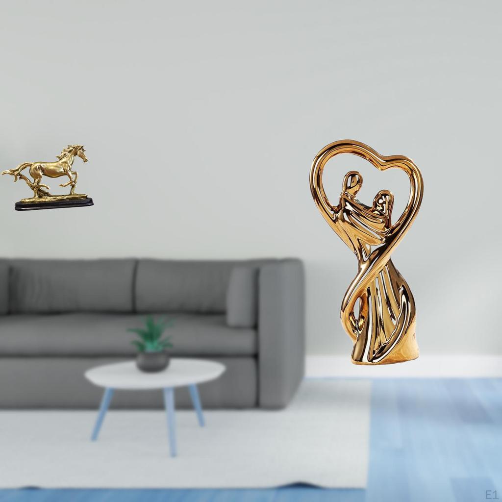 Horse Sculpture Figurine Collectible Art Ornament for Desk Decoration Bookcase Living Room Furniture