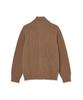 IOLO Merino Wool Knit Fur Jacket_Camel