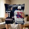 HHeated RRivalry Ice Hockey Sofa Couch Pillow Cover Cushion Case Cozy Bedroom Accent Studio Furnishing