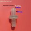 5/6/7/8mm/5-M10 Plastic One Way Inline Check Val Ve Gas Air Liquid Water Petrol