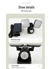 Solar K484 Dual Sensor Outdoor Wall Lamp - Infrared Motion Detection, Waterproof, Courtyard Light