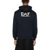 Emporio Armani EA7 Logo Print Hooded Zip-Up Long Sleeve Jacket Men Jackets Dark-Blue 6DPM53-PJVRZ-1562