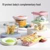 Bao Shi Baby Glas Matförvaringsbehållare Set