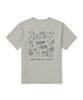 SNOWPEAK APPAREL Regen Quick-Dry Camping Graphic Short Sleeve T-Shirt (S26Mutts54) Light Beige