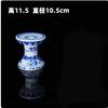 Jingdezhen Ceramic Incense Burner Blue and white porcelain candle stand Offering ornaments in front of Buddha