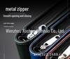 A5 Multi-Functional Leather Zipper Notebook with Large Capacity and Loose-Leaf Pocket Inserts, B5 Size