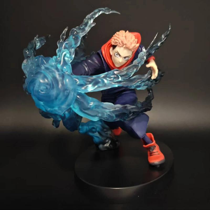 16cm Jujutsu Kaisen Itadori Yuji Figure PVC Anime Model With Effect Parts Assembly Toy Computer Case Ornament Collectible Gift