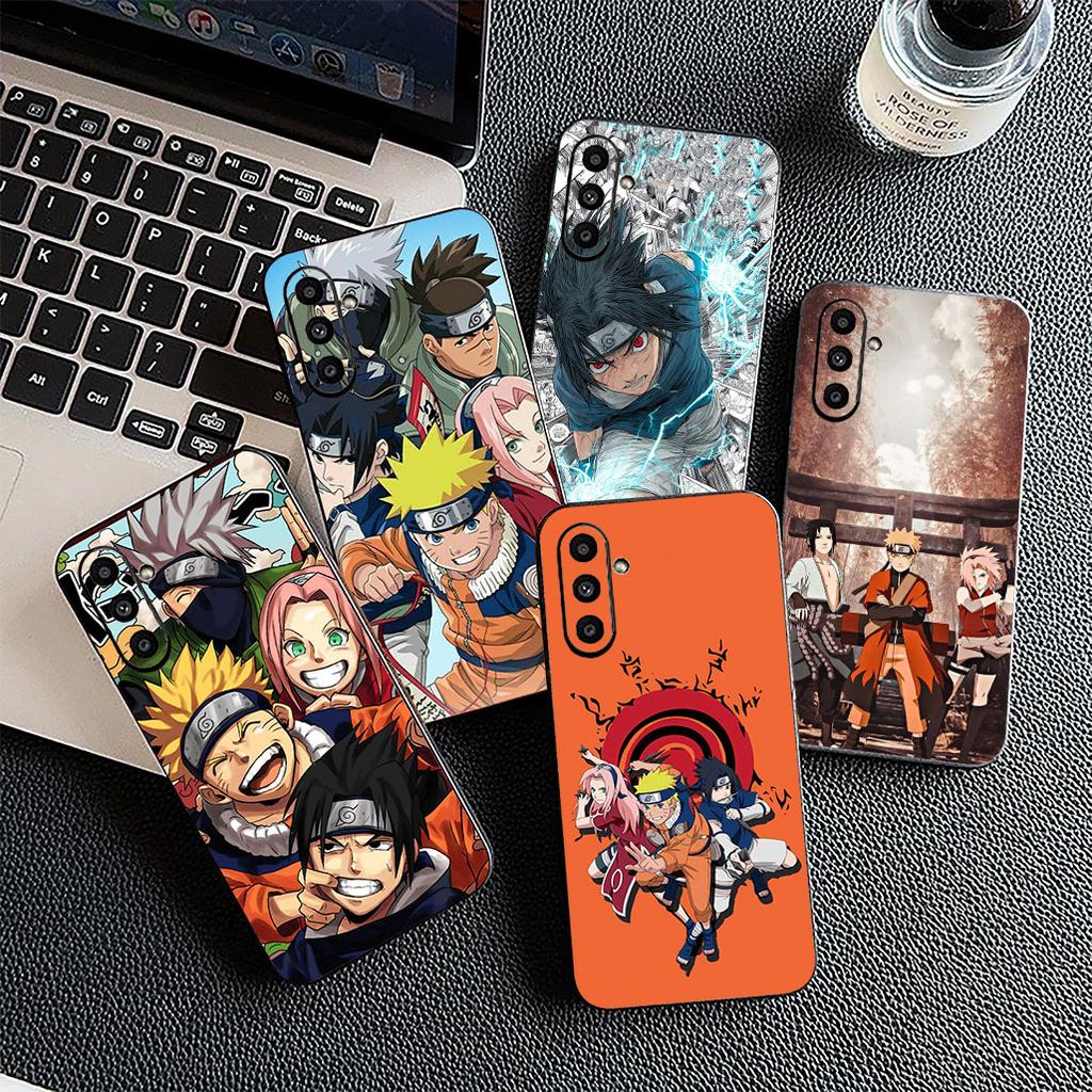 Haruno Narutos Sakura Sasuke Cover for Samsung Galaxy S25 S24 S23 FE Ultra Plus S7 Edge S25+ S24+ A56 5G + Coque Phone Case