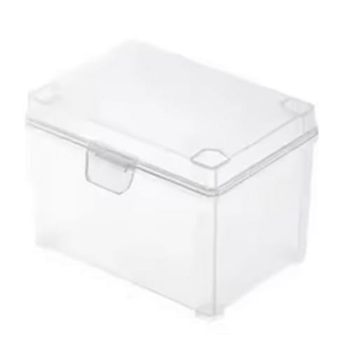 

Plastic translucent trading card case, storage box, for card games