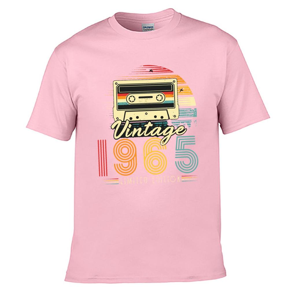 Vintage Limited Edition Retro Cassette Graphic Unisex Summer Washed Tee Loose Distressed Top