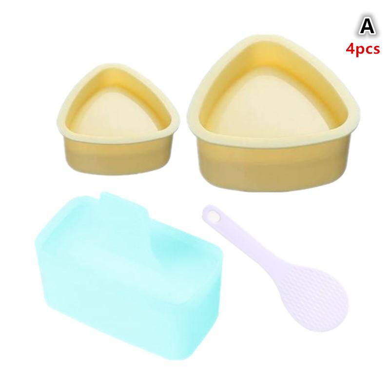 Rectangular Sushi Mold Kit Musubi Maker For Spam Kimbap Onigiri Rice Ball Press Tool Household Kitchen Bento Accessories Diy