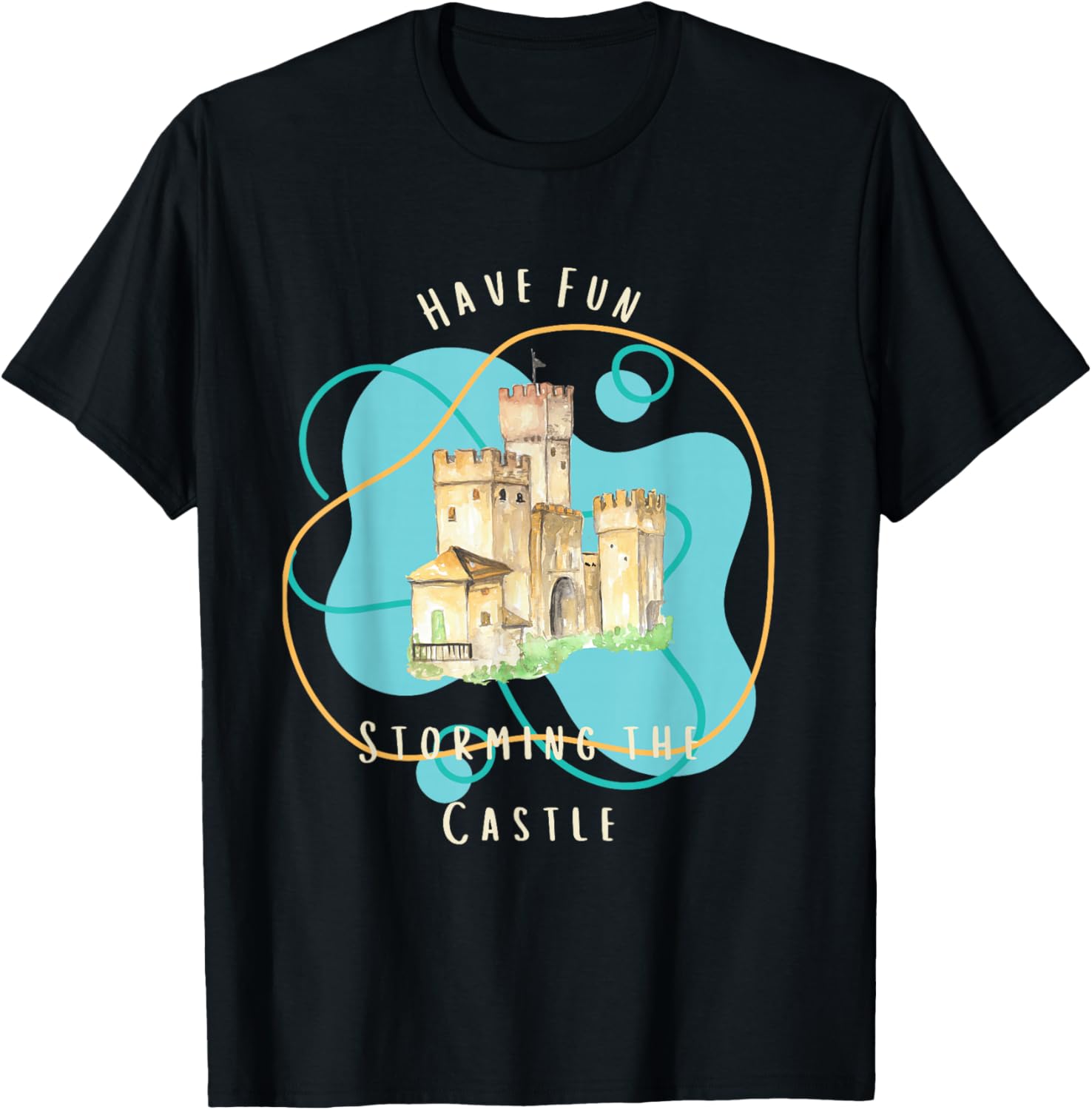Have Fun Storming the Castle T-Shirt S разноцветный