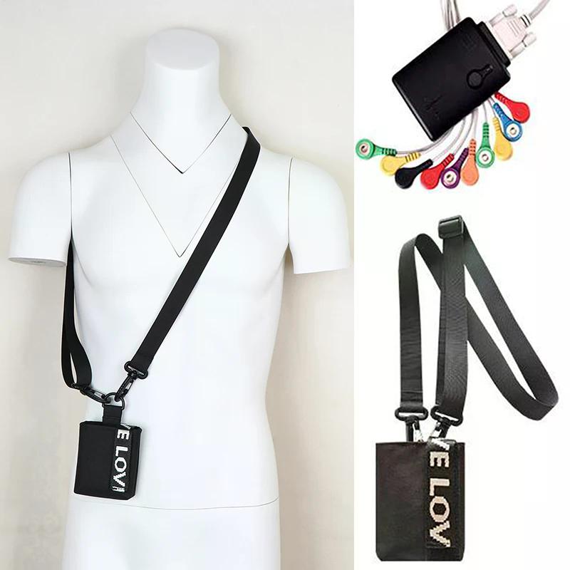 Portable Storage Case Oxford Cloth Waterproof Carrying Case With Removable Strap Shockproof Bag For Blood Pressure Monitor
