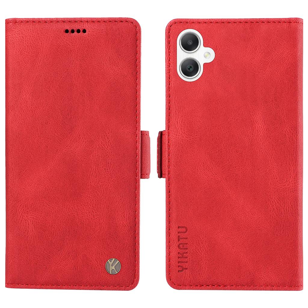 YIKATU YK-005 For Samsung Galaxy A07 4G/A06 5G/A06 4G Case PU Leather Wallet Phone Cover Skin Touch Feeling