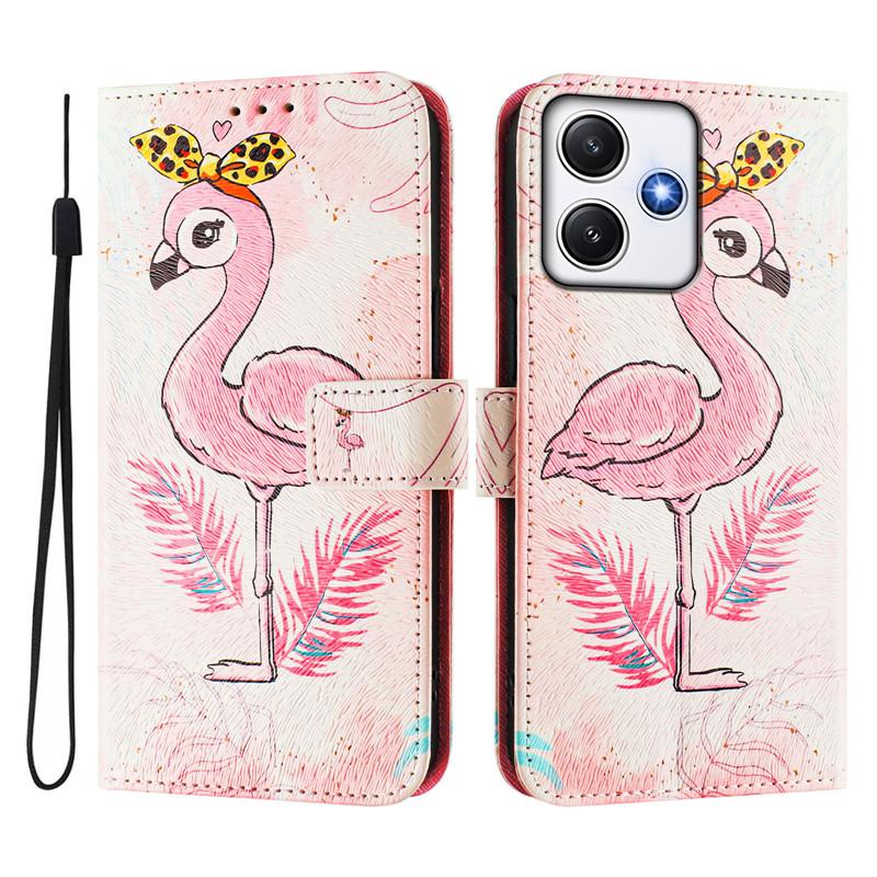 Luxusní výklopný kožený kryt pro Xiaomi Redmi 12 5G Výklopný kryt pro Xiomi Redmi 12 12C Redmi12 Peněženkové taštičky Květinové kryty Pouzdro 2025
