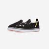 Vans Toddler Slip-On Shoes - Black [V98TDL EB.FLW-BLK/WHT/FLW]