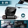 4 Channel 1080P Car DVR WiFi GPS 4 Lens 170 Degree with Rear Camera Dash Cam Dual 8 Infrared Light Night Vision Car Camera