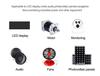 5-32V to 12V 3A DC Converter For DC 12V Car CCTV Camera, Radio, Audio, Stereo, Speaker, Trucks, Golf Carts,...