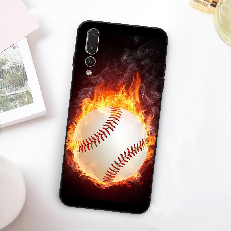 Baseball Ball For Huawei Nova Y60 Y70 Y90 Y72 Y73 Y61 Y91 7i 8i 11i 12i 12s 9 10 SE P20 P30 P40 Lite Case