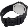 [Casio] Standard STANDARD Analog Quartz Watch MW-240-4BV, No Cosmetic Case, Men's, Black x Orange...